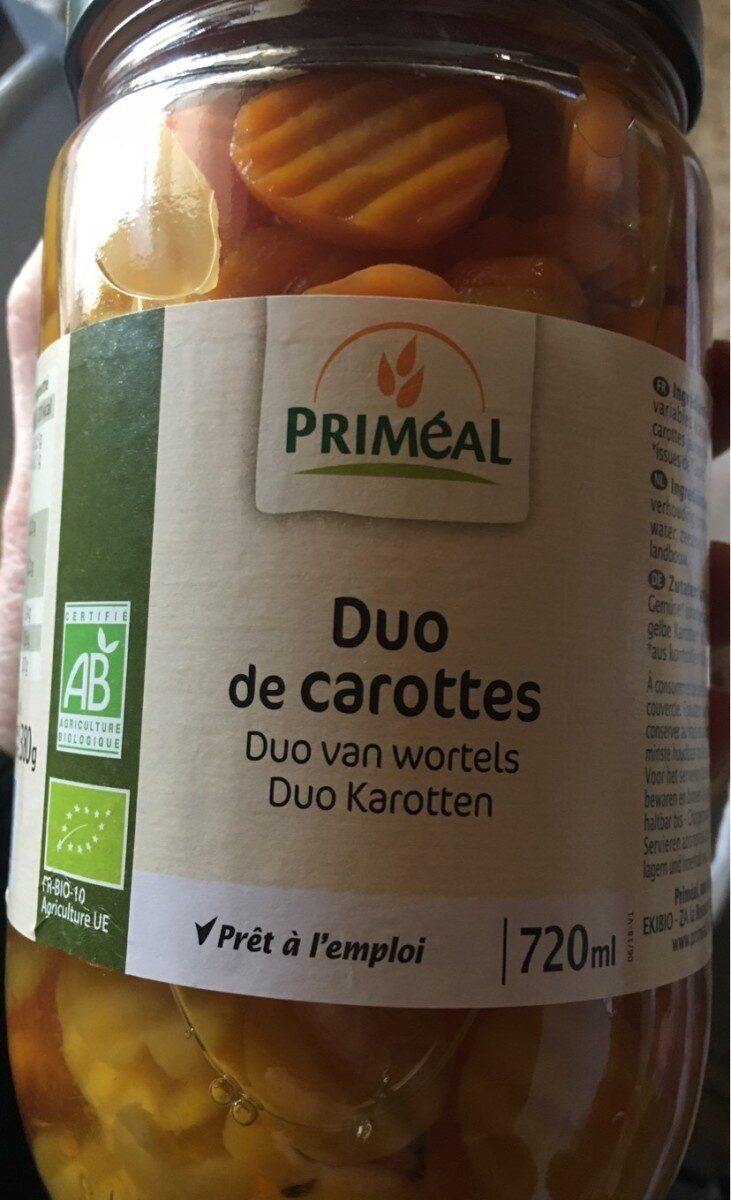 Duo de carottes - Produit