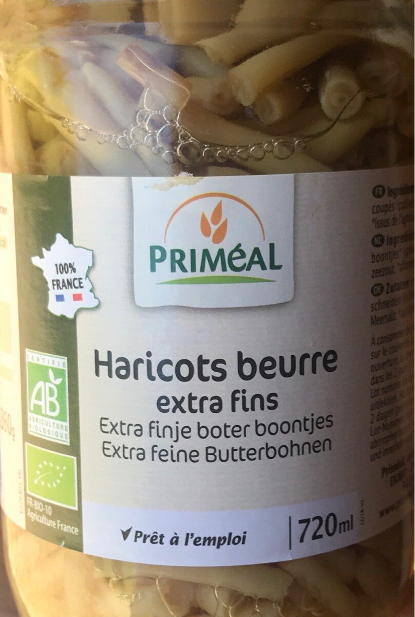 Haricots Beurre Extra Fins - Produkt - fr