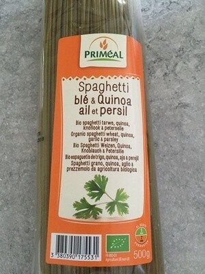 Spaghetti Blé & Quinoa - Ail et persil - Product - fr
