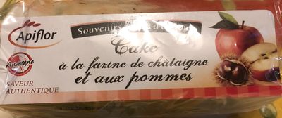 Cake à la Farine de Châtaigne et aux Pommes - Product - fr