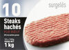10 Steaks hachés pur boeuf 20% MG surgelés - Produkt