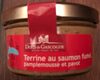 Terrine saumon fumé pamplemousse pavot - Product
