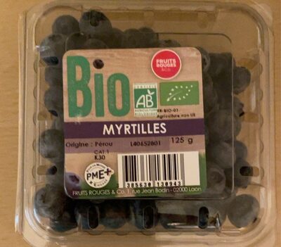 Myrtilles Bio - Produit