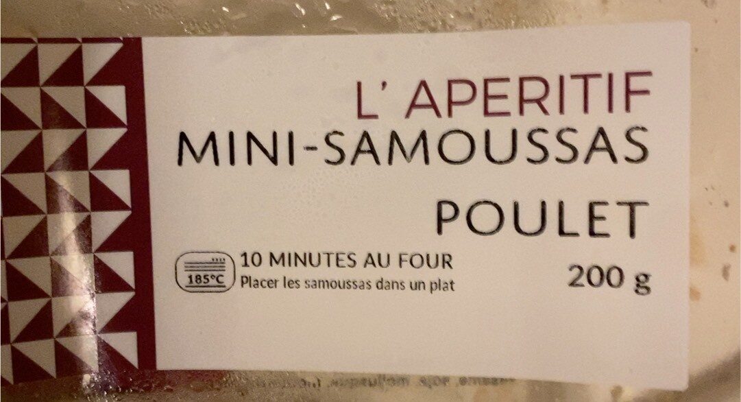 Mini Samoussas poulet - نتاج - fr