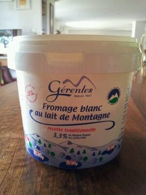Fromage Blanc Au Lait De Montagne - Produit