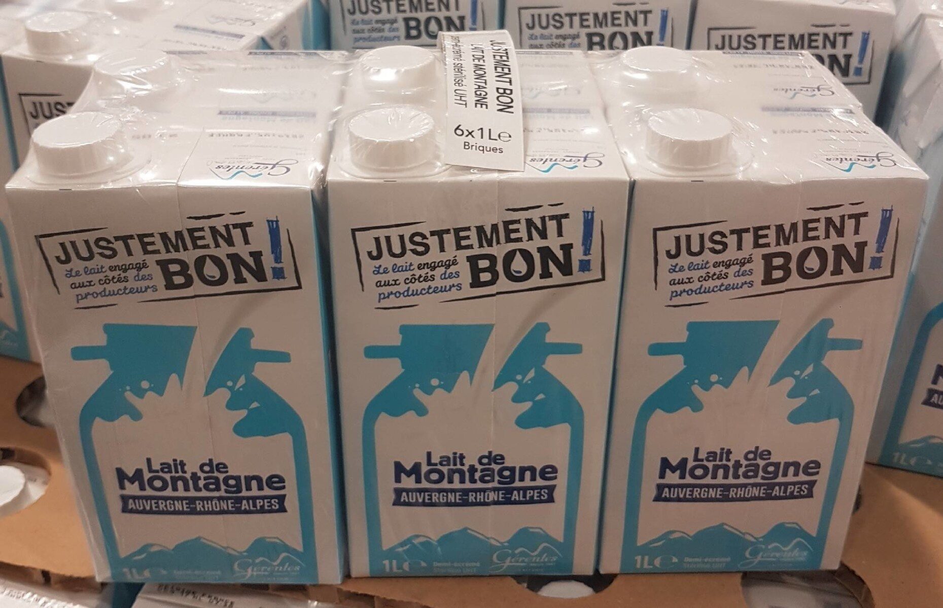 lait de montagne demi ecreme - Prodotto - fr