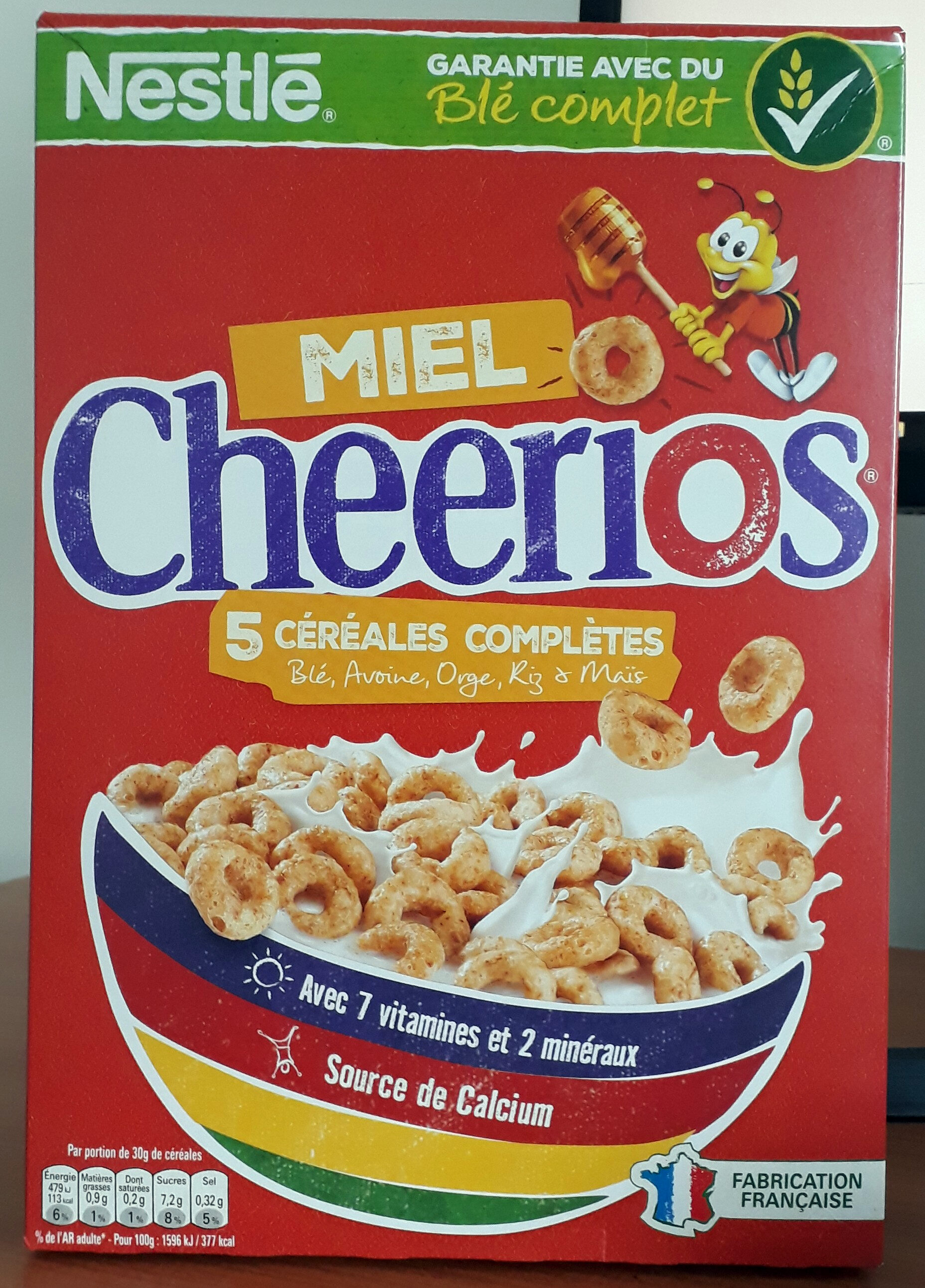 Cheerios miel et 5 Céréales complètes - Produkt - fr