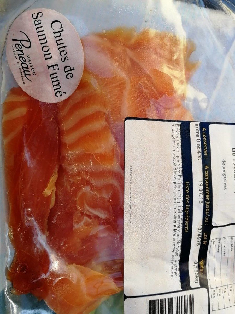 Chutes de saumon fumée de l'atlantique - Product - fr