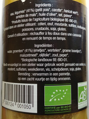 Soupe printanière Bio - Ingredients - fr