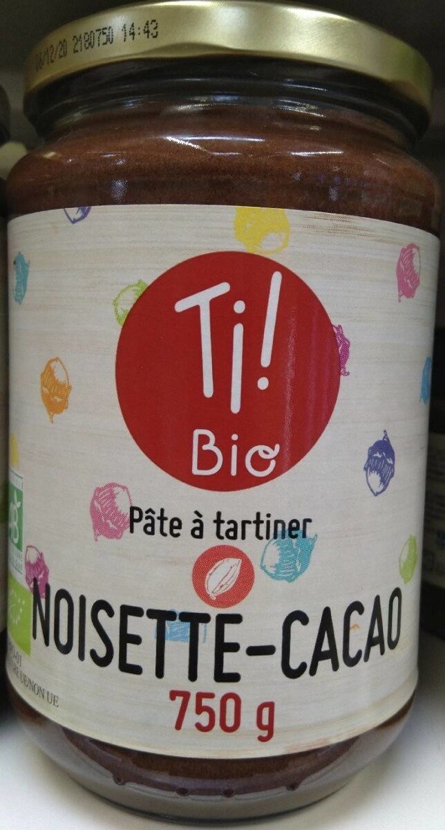 Pâte à tartiner noisette cacao - Product - fr