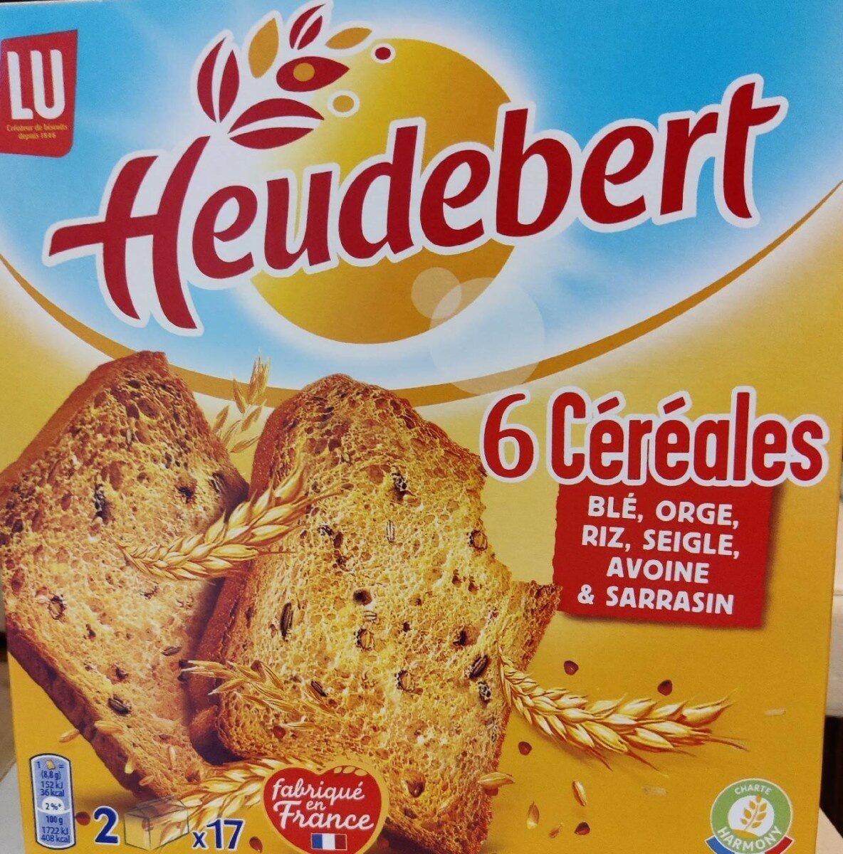 Biscottes 6 Céréales - Prodotto - fr