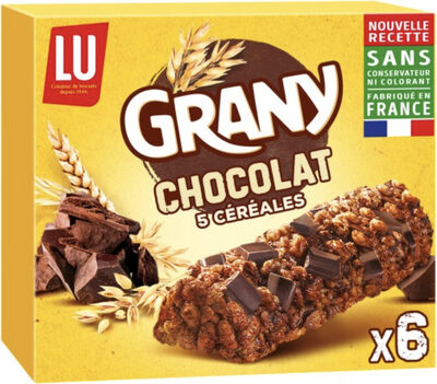 Grany Chocolat 5 Céréales - Product - fr