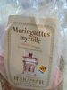 Meringuettes Myrtille - Product