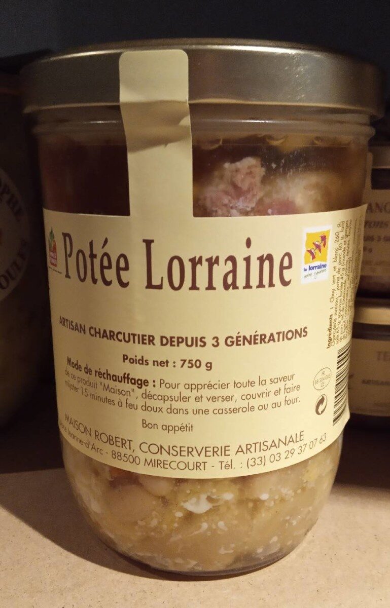 Potée Lorraine - Produit