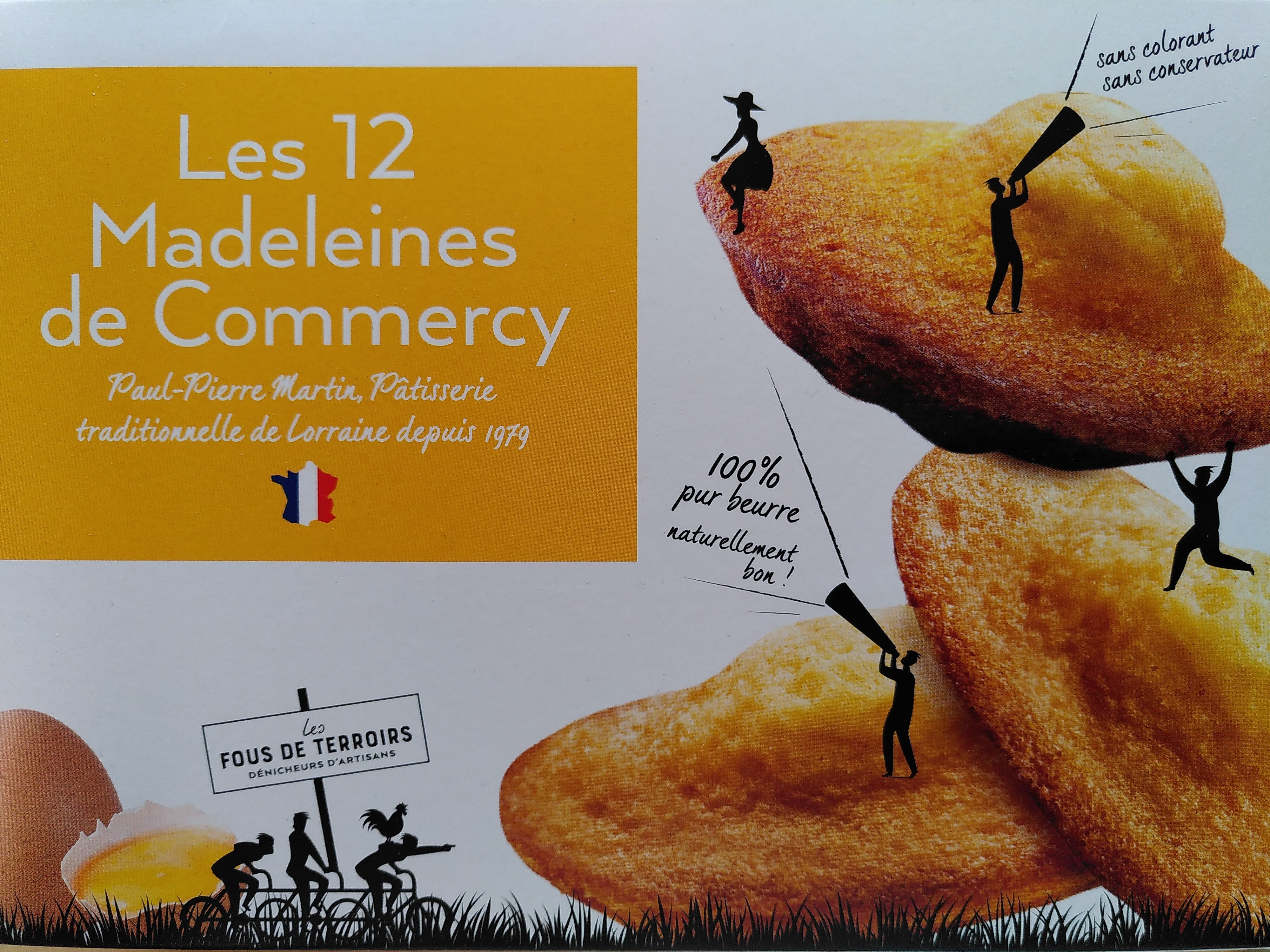 Madeleines de Commercy - Product - fr