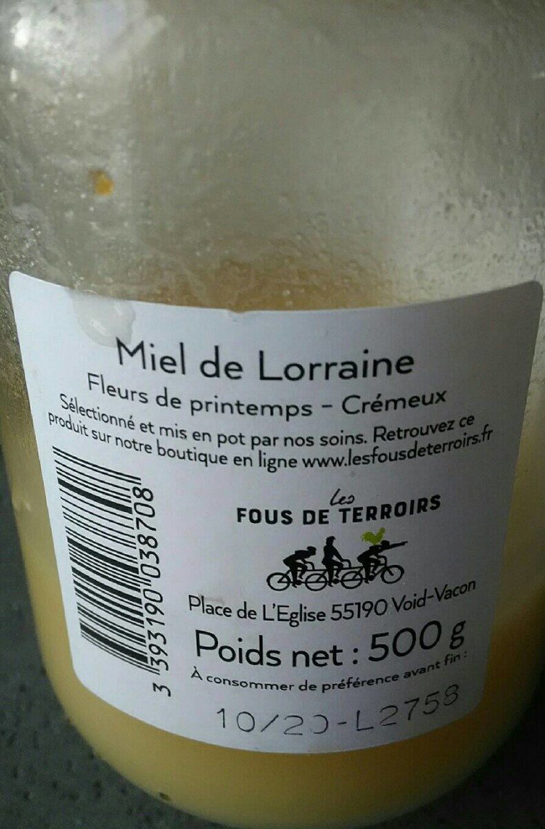 Miel de lorraine fleurs de printemps 500g - Ingredients - fr