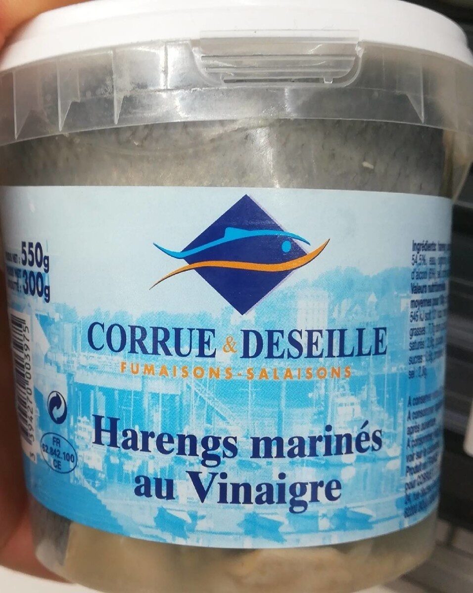 Hareng mariné au vinaigre - Produit