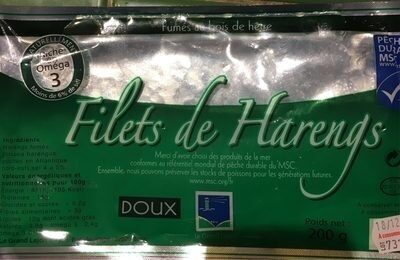Filets De Harengs Doux Fumés au bois de hêtre 200g - Produkt - fr