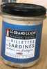 Rillettes de sardines - Produit