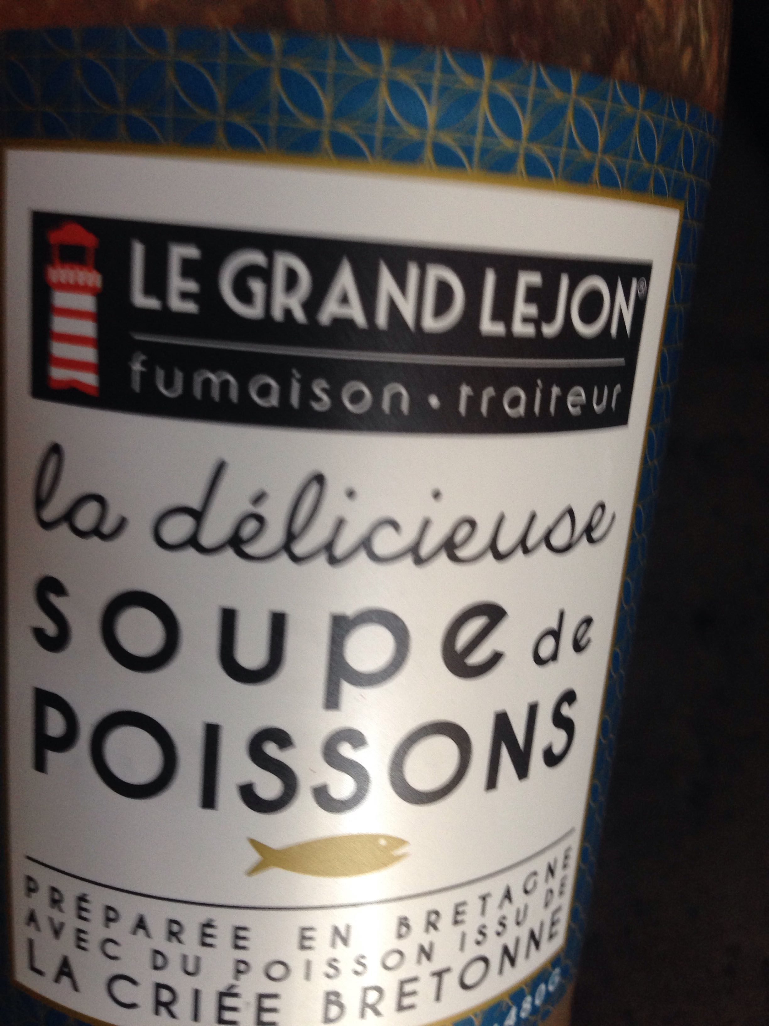 Soupe de poisson LE GRAND LEJON - Produit