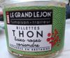 Rillettes Thon Baies roses coriandre - Product
