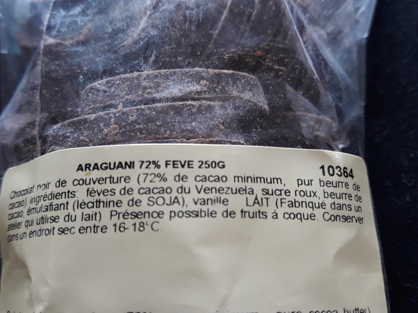 Araguani - Ingredients - fr