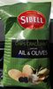 Chips craquantes saveur Ail & olives - Produit