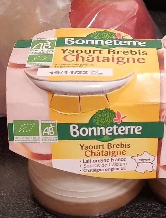 yaourt brebis châtaigne - Produit