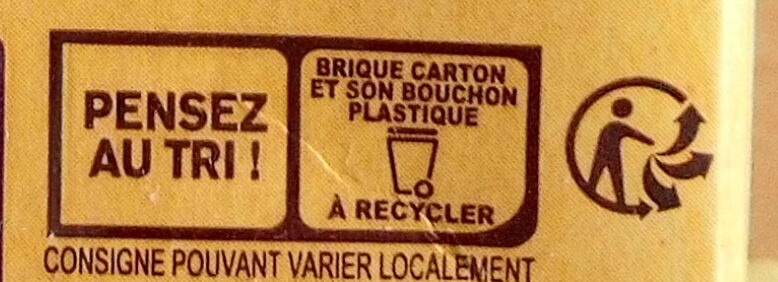 Boisson végétale à base d'avoine - Recycling instructions and/or packaging information - fr