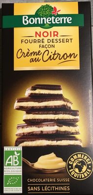 Chocolat Noir Facon Creme Au Citron - Product - fr