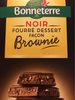 Chocolat noir fourré dessert façon Brownie - Produit