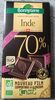 Chocolat noir Inde 70% de cacao - Produit