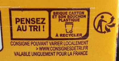 Noisette intense - Recycling instructions and/or packaging information - fr