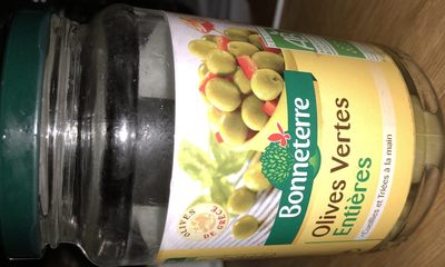 Olives Vertes Entieres - Ingrediënten - fr