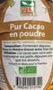 Pur cacao en poudre - Product