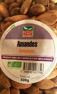 Amandes biologiques - Ingredients - fr