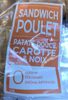 Sandwich poulet, patate douce, carotte & noix - Produit