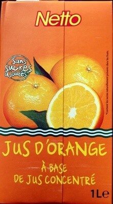 Jus d'orange à base de jus concentré - Product - fr