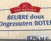 Beurre doux - Product