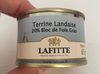 Terrine Landaise (20% Bloc de Foie Gras) - Product