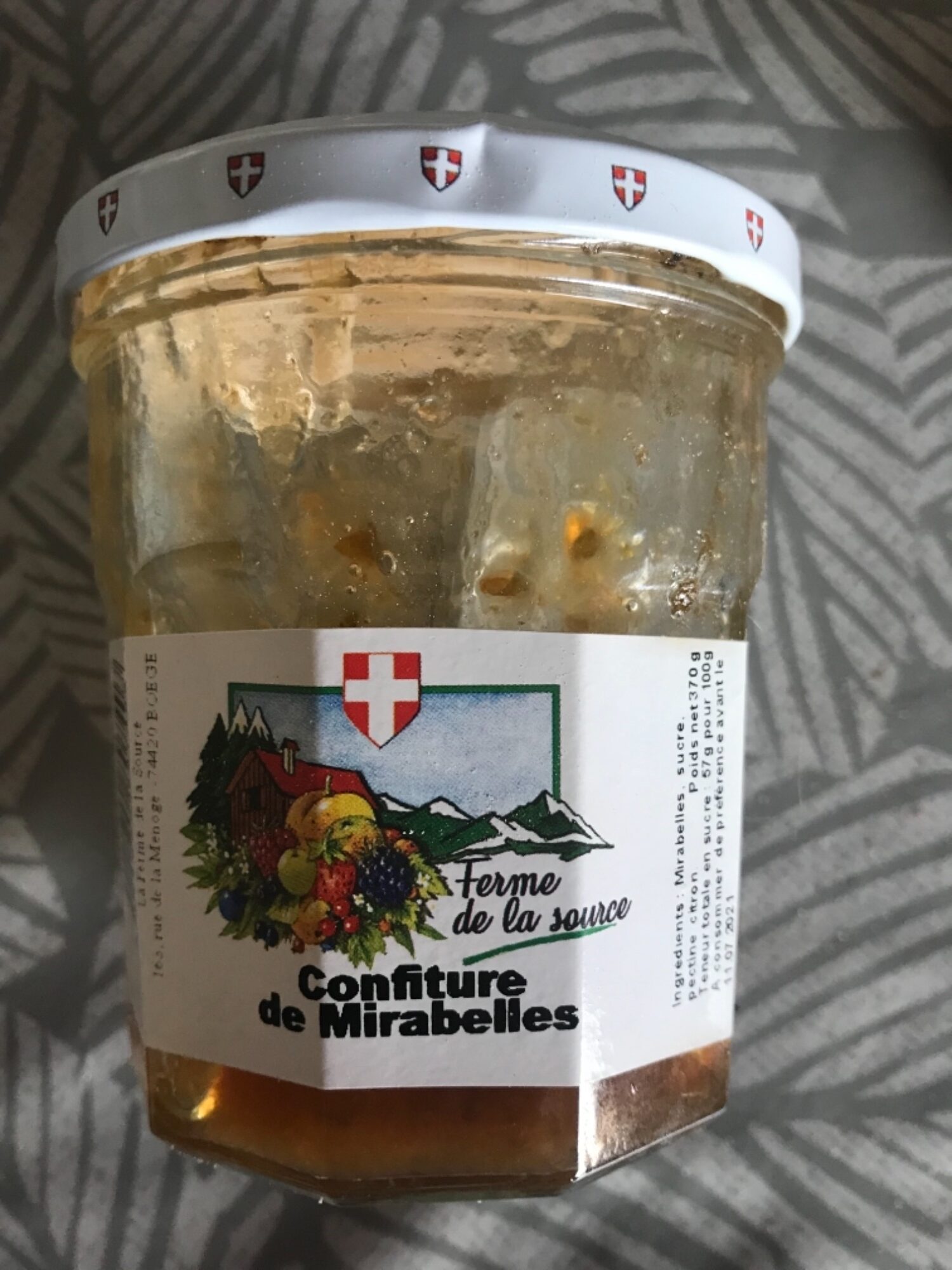 Confiture de mirabelles - Product - fr