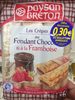 Les Crêpes au Fondant Chocolat & à la Framboise - Produit