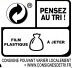 Beurre moulé demi sel - Recycling instructions and/or packaging information - fr