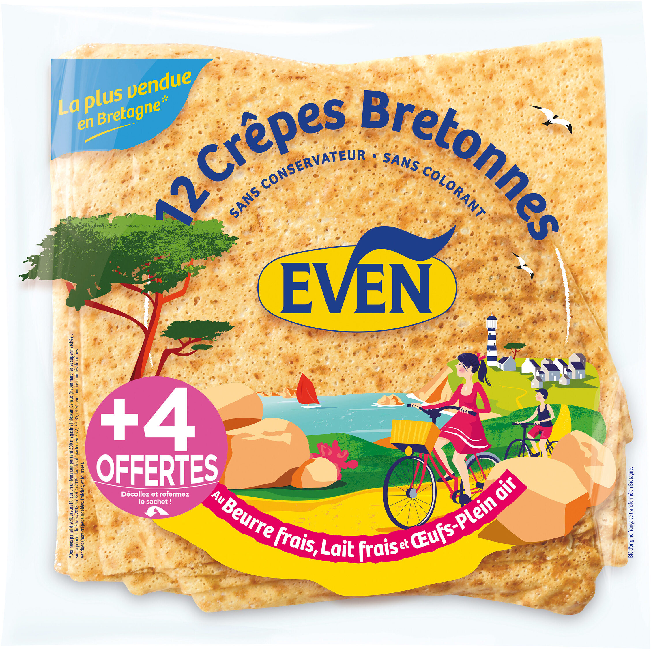 EVEN - 12 + 4 Crêpes Bretonnes - Product - fr