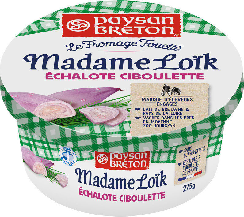 Fromage Tartinable Échalote Ciboulette - Produit