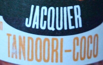 Jacquier façon Tandoori-Coco - Ingrediënten - fr
