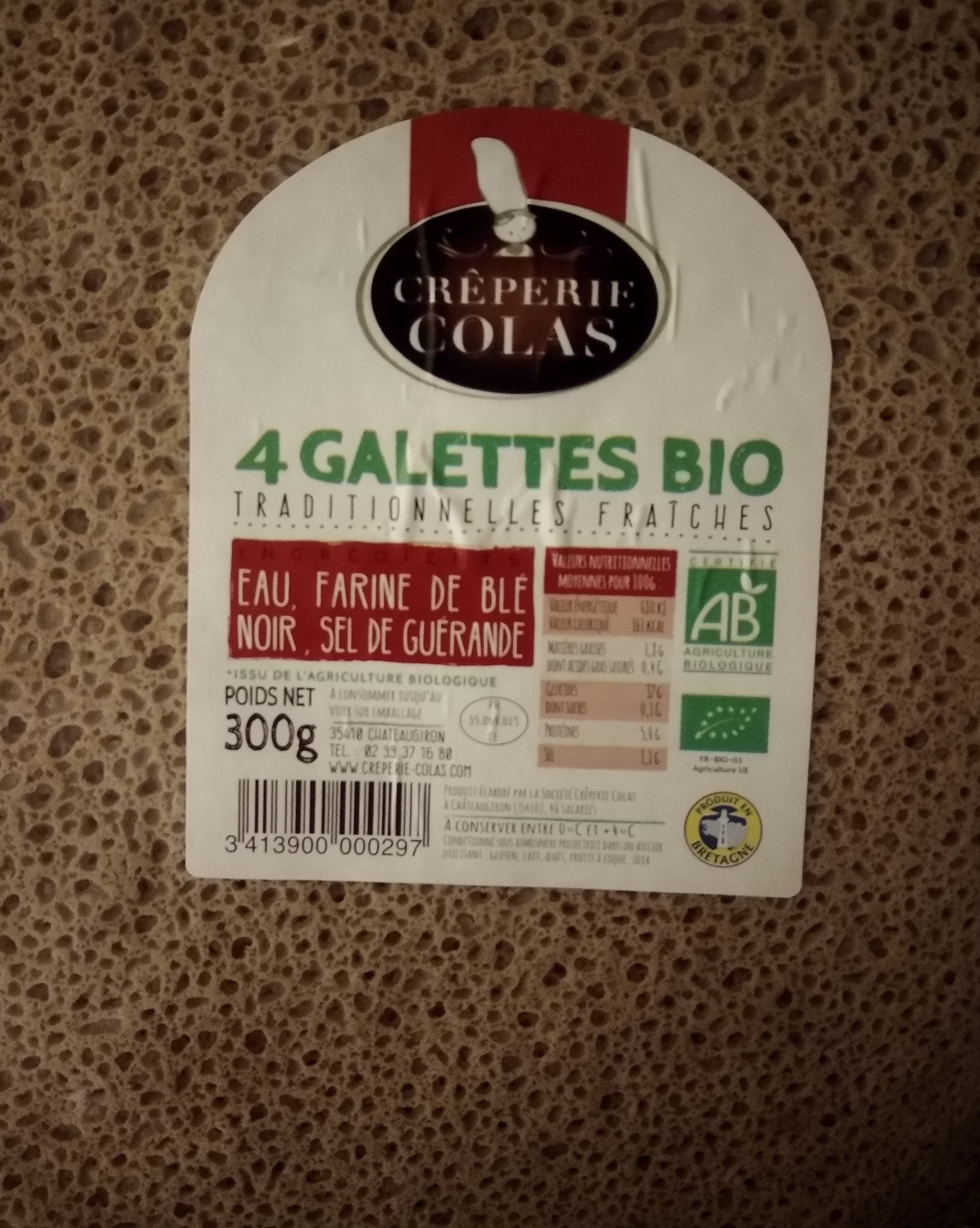4 Galettes Bio - Product - fr