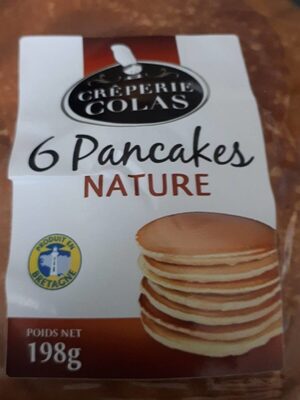 6 pancakes nature - Product - fr