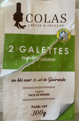 2 Galettes végétariennes - Product - fr