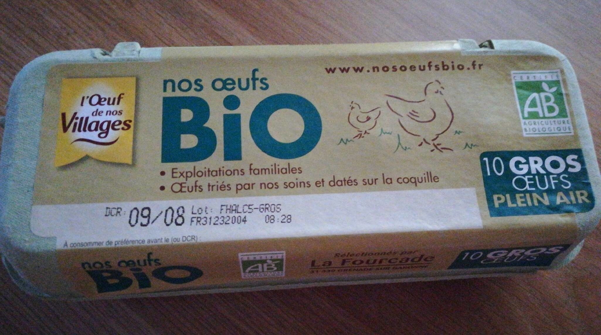 œufs bio - Product - fr